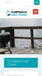 Mobile Screenshot of humpbacklakechalet.com